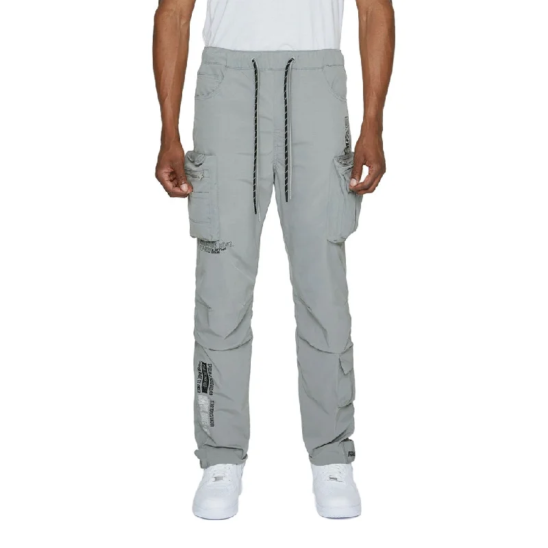 Windbreaker Utility Pants - Light Grey