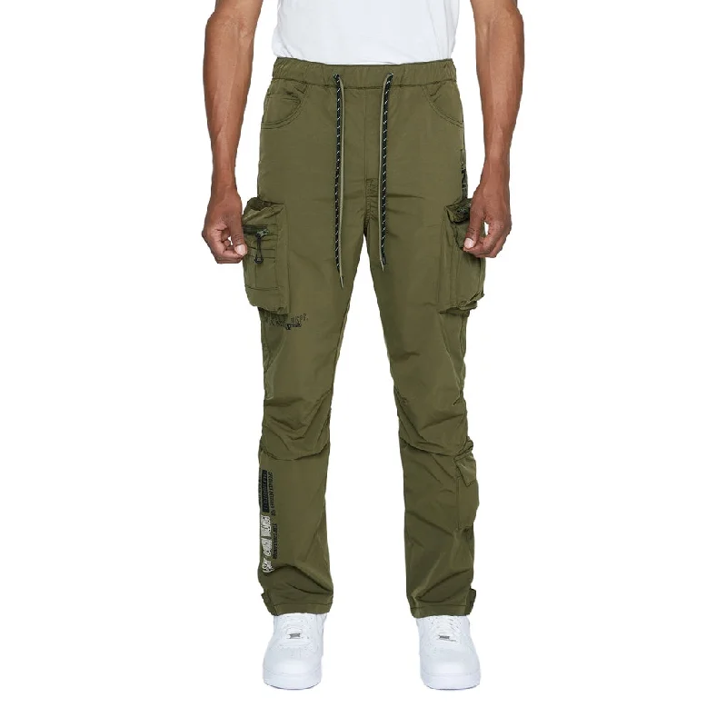 Windbreaker Utility Pants - Olive