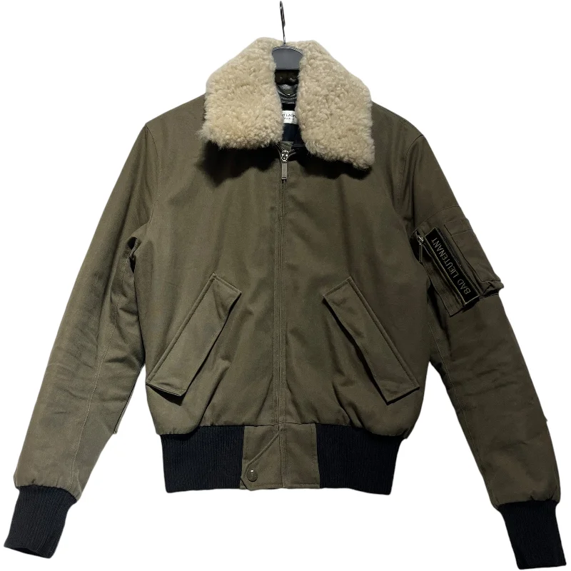 SAINT LAURENT/Flight Jkt/42/Cotton/KHK/bad lieutenant