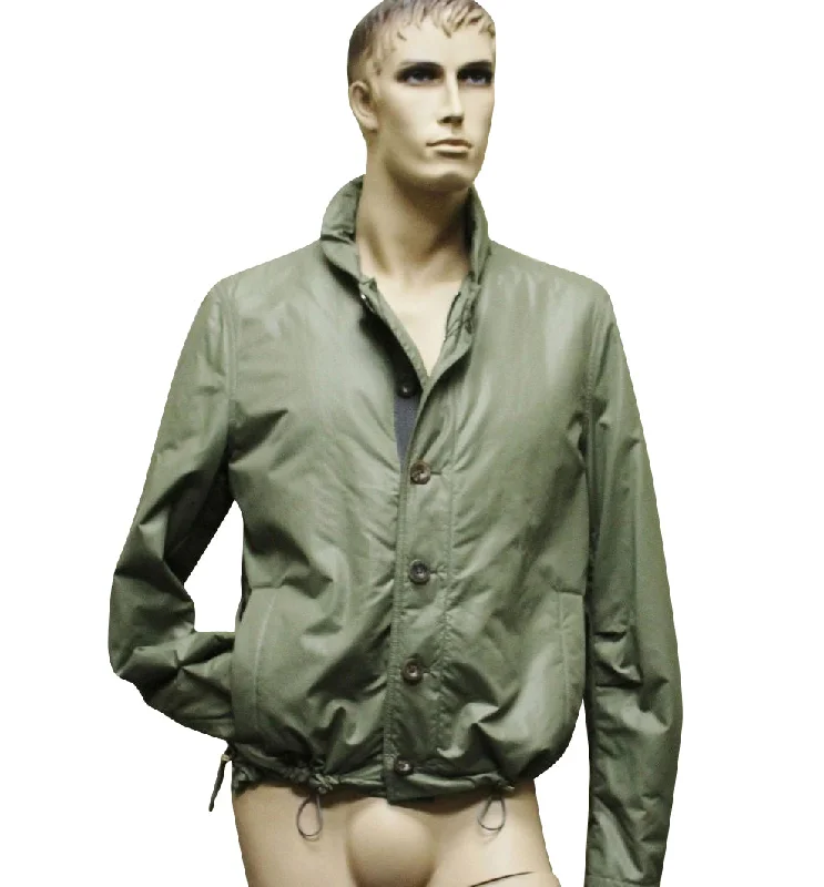 Gucci Men's Green Jacket With Padding