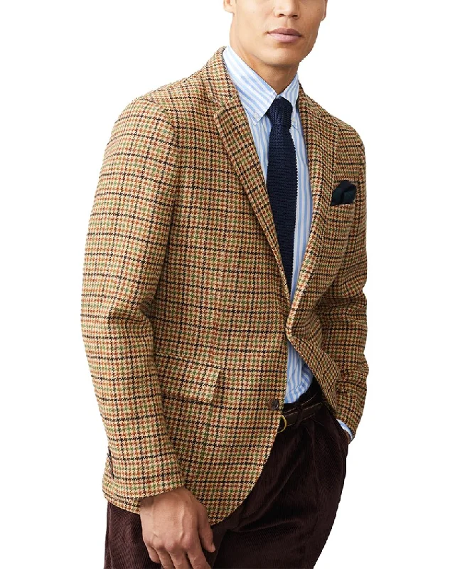 J.McLaughlin Houndstooth Mccown Wool Jacket