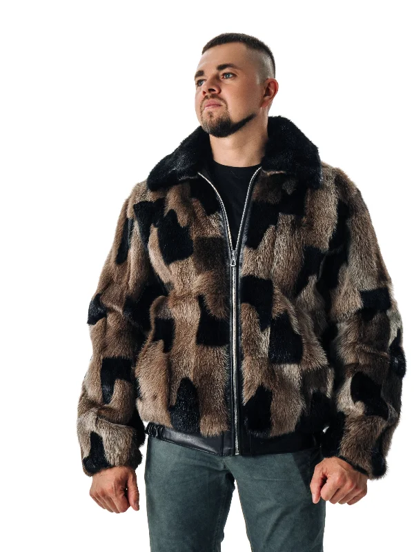 Otter Mens Fur Jacket