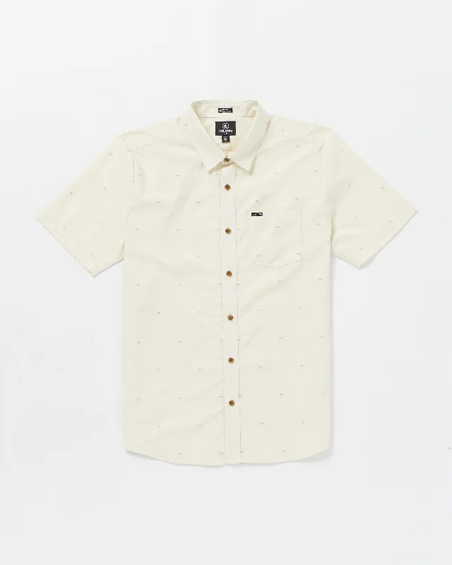 Bankstone Woven Short Sleeve Shirt - Off White