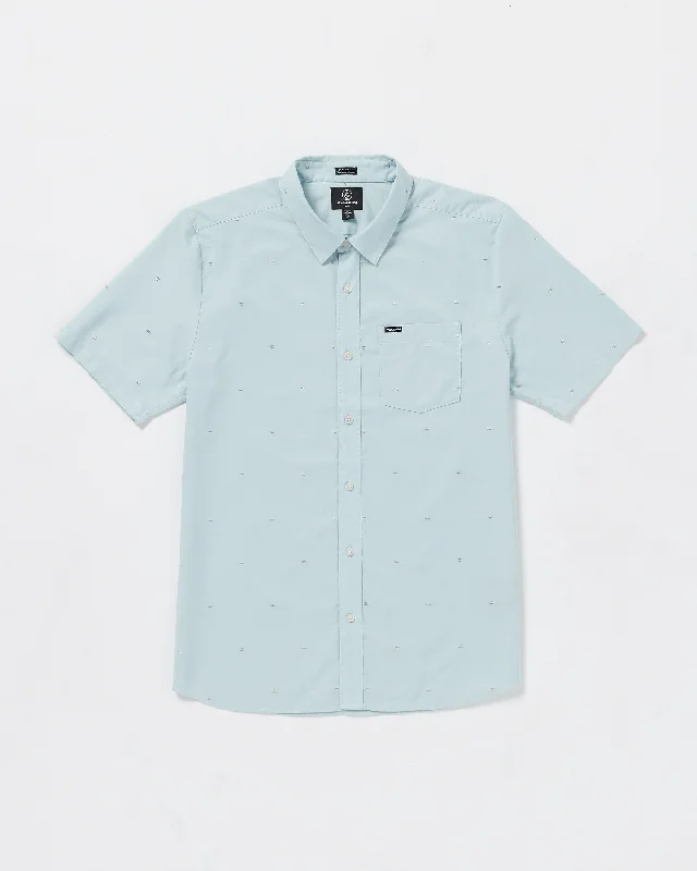 Bankstone Woven Short Sleeve Shirt - Road Sky