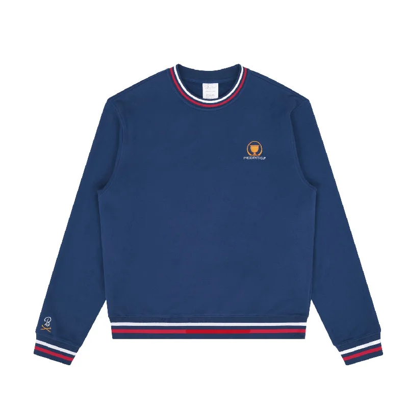 Barstool Golf x Presidents Cup Ribbed Crewneck