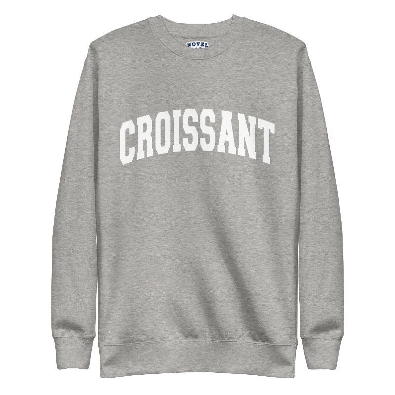 Croissant Sweatshirt - White Font