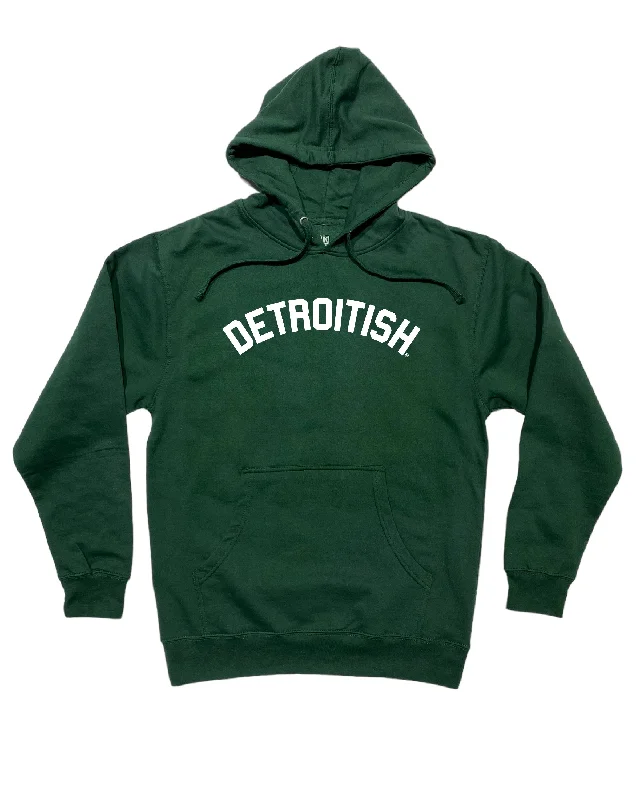 Ink Detroit - Detroitish Hoodie - Forest Green