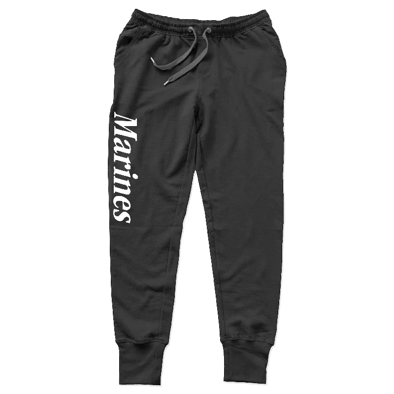 Italicized Marines Jogger Sweatpant