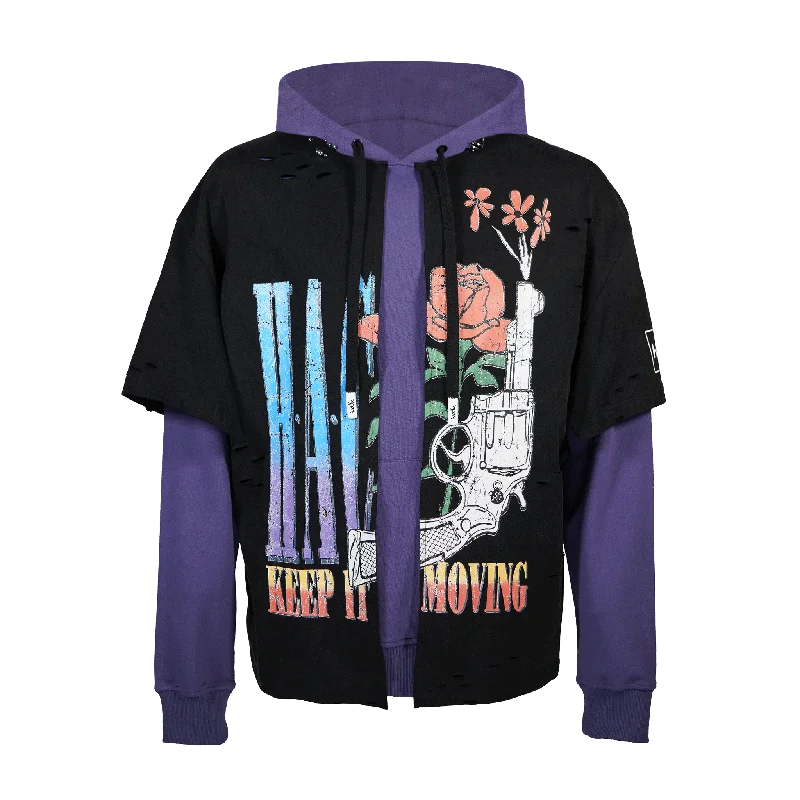 KEEP IT MOVING TSHIRT HOODIE