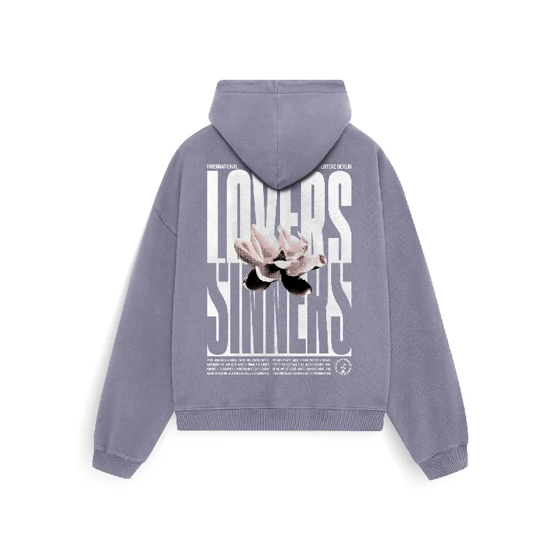 LOVERS HOODIE - PURPLE HAZE