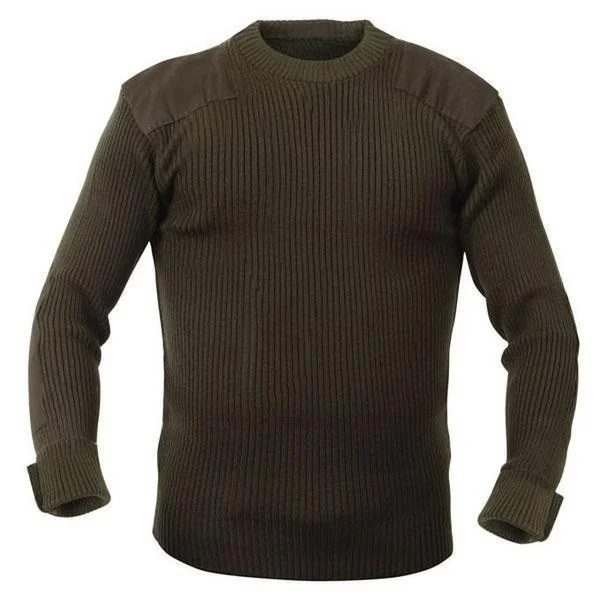 G.I. Style Acrylic Commando Sweater Olive Drab