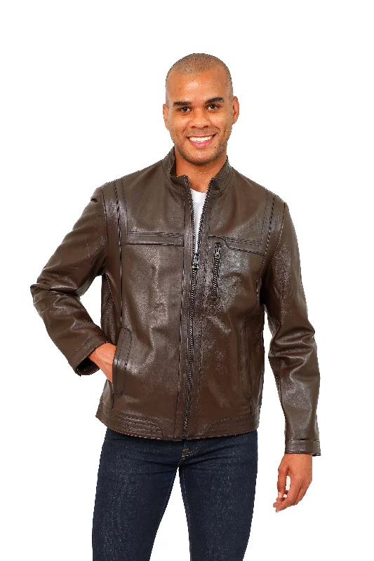 Vellapais  Carnelia Leather Jacket