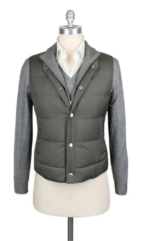 Brunello Cucinelli Green Water Repellent Vest