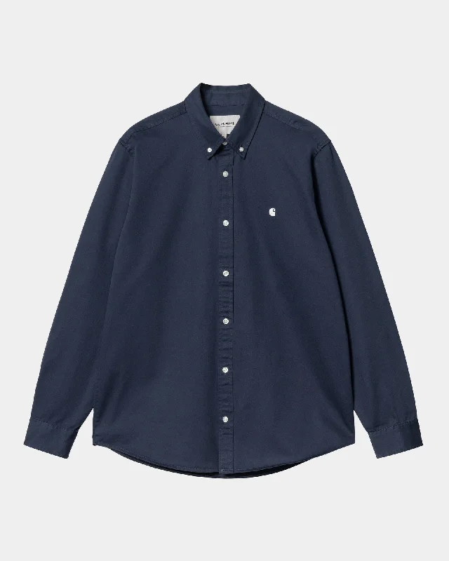 Madison Shirt | Air Force Blue / Wax