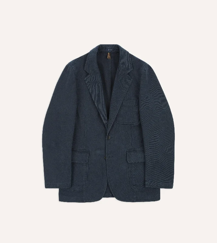 Navy Heavy Cotton Twill Games Blazer Mk. I