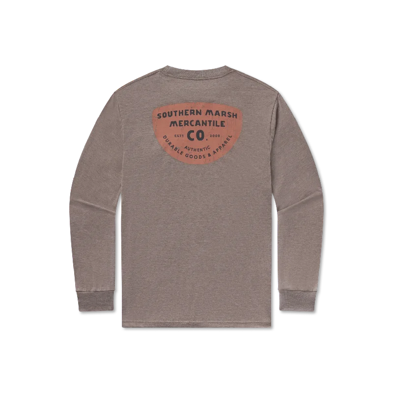 Seawash™ Tee - Mercantile Badge - Long Sleeve