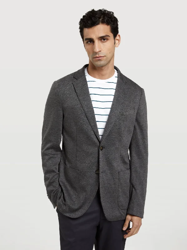 Stretch comfort jersey blazer